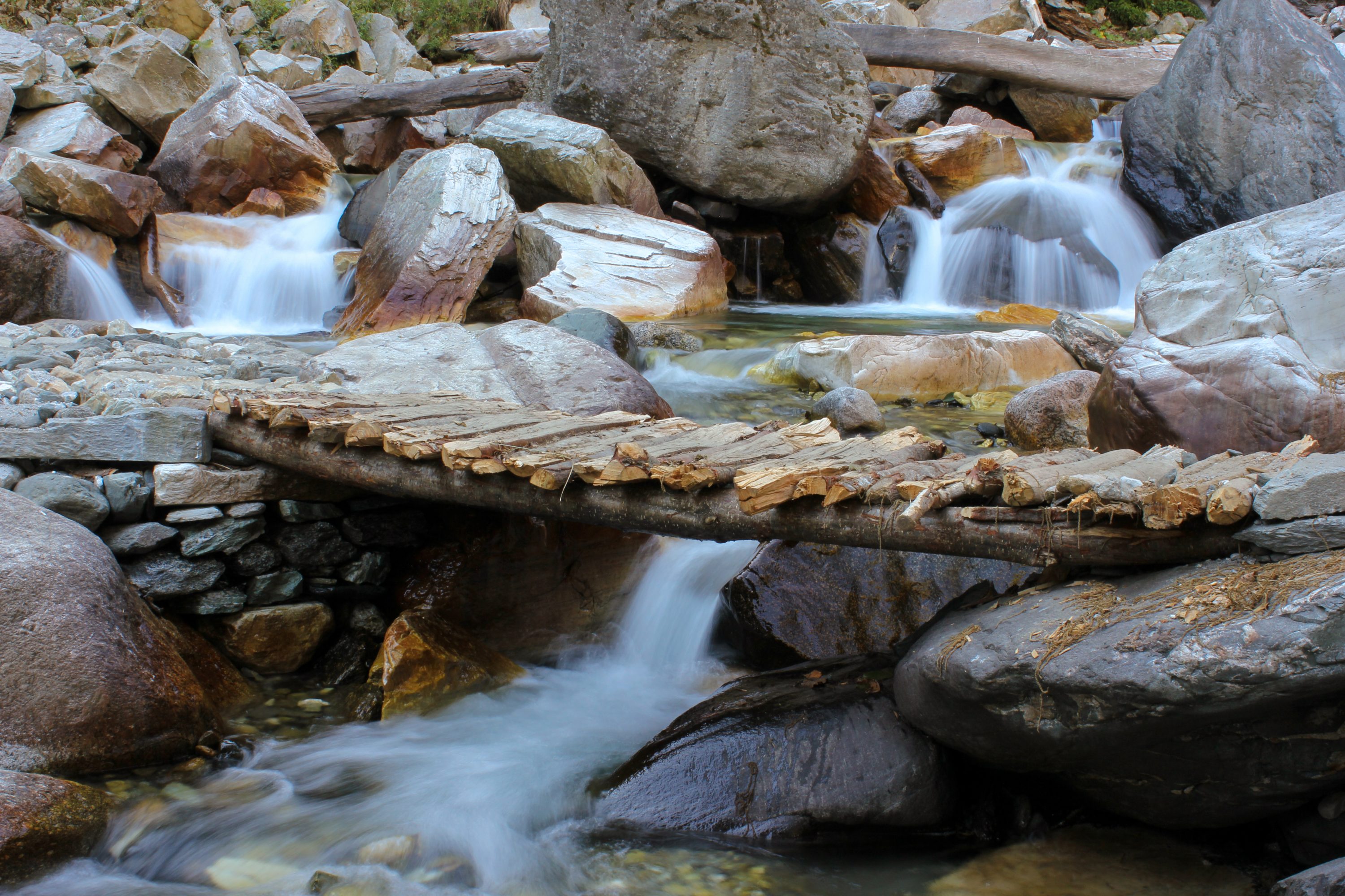 a stream in Bevra of Himalayan Valley