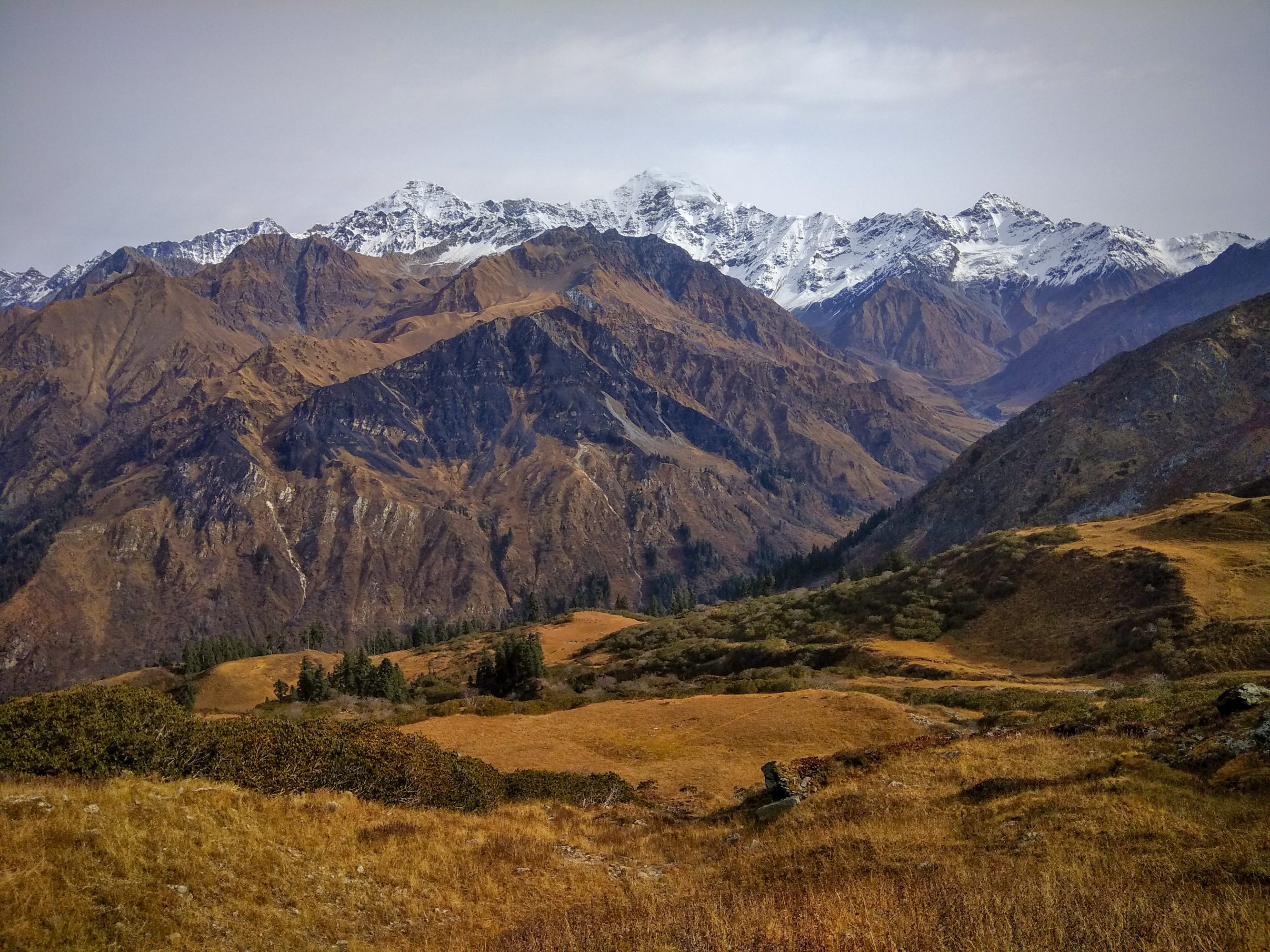 Along Himalayan Hike trail