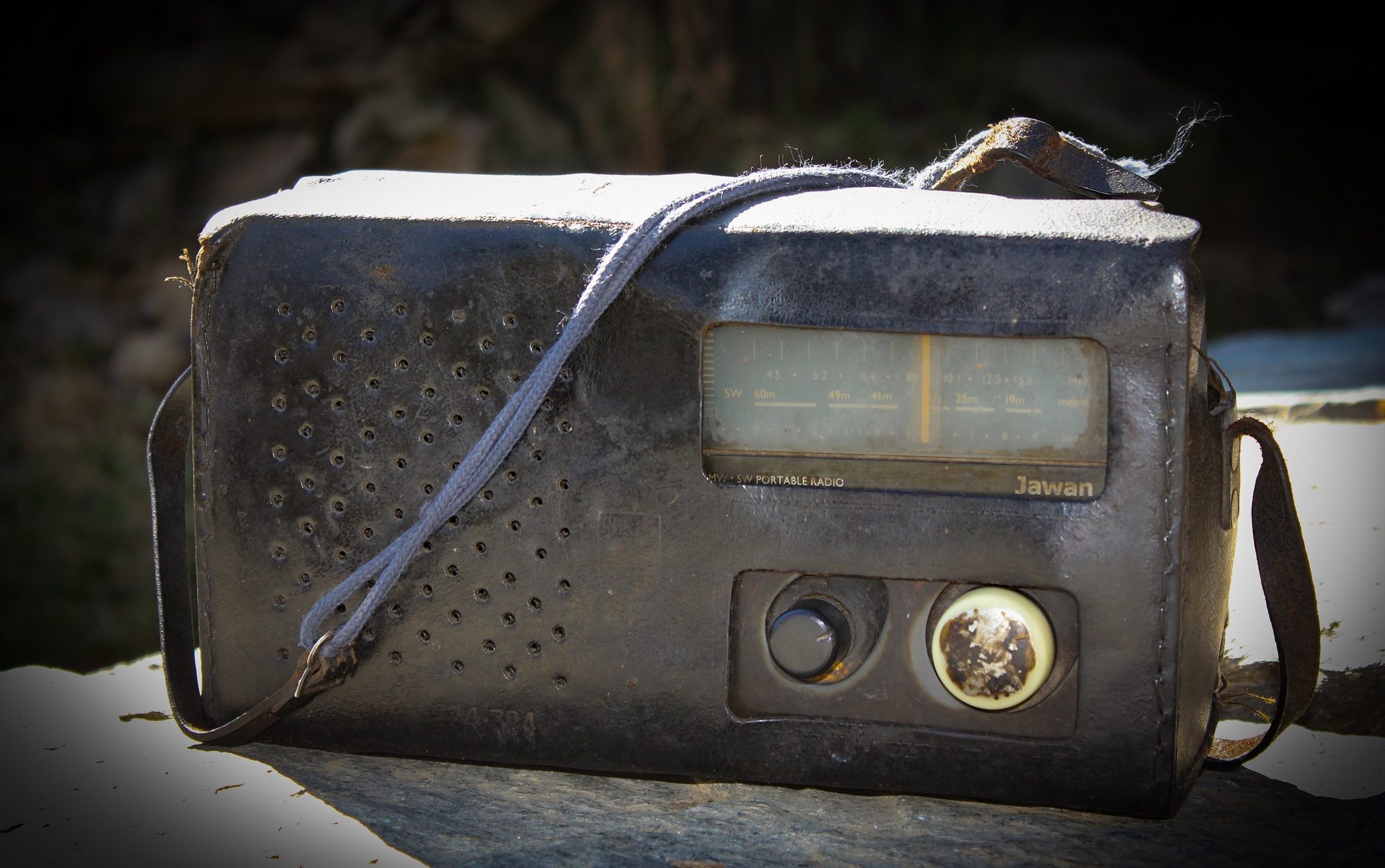 A radio somehwhere along Himalayan Trek