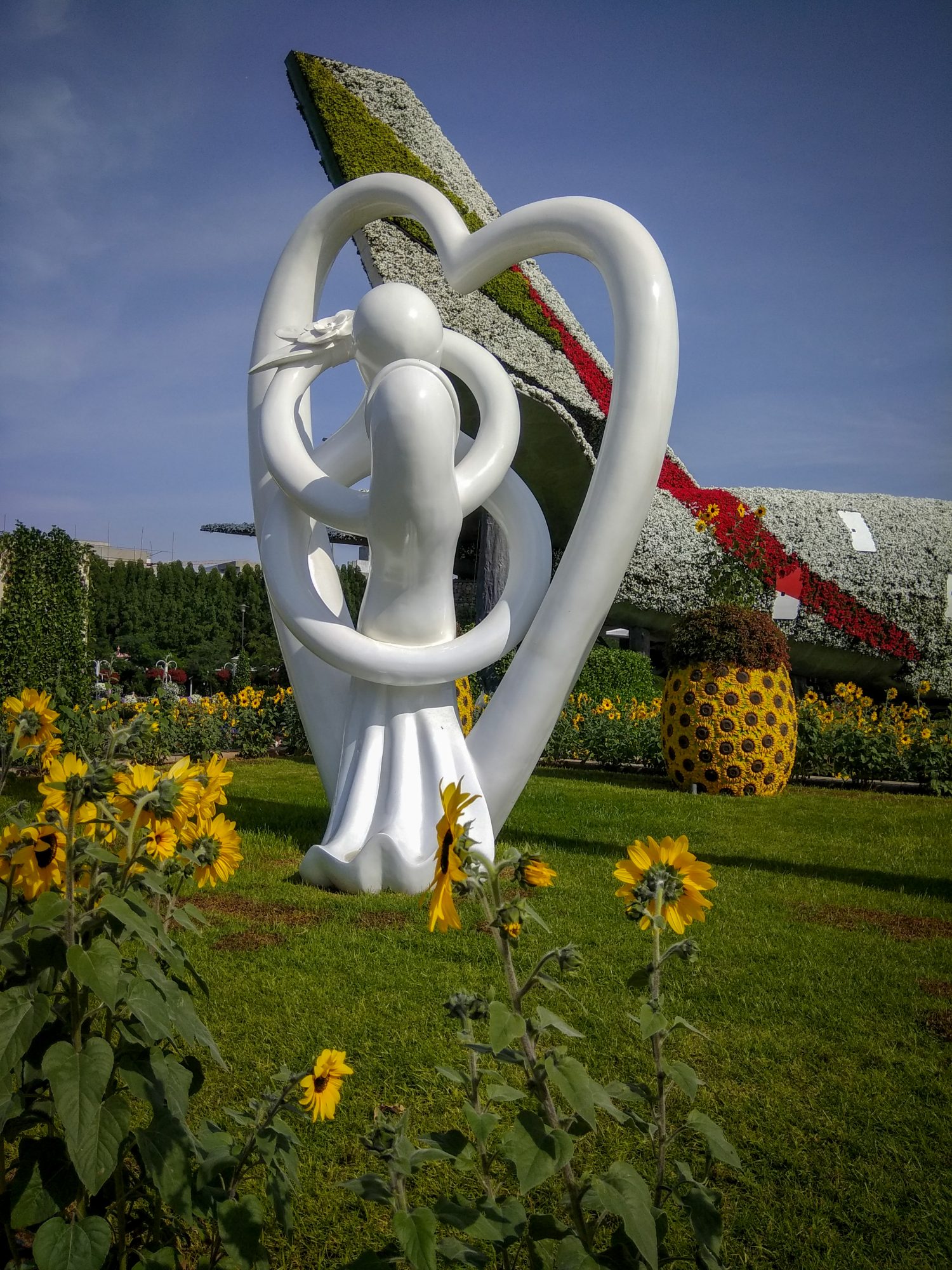 Inside Dubai Miracle Garden