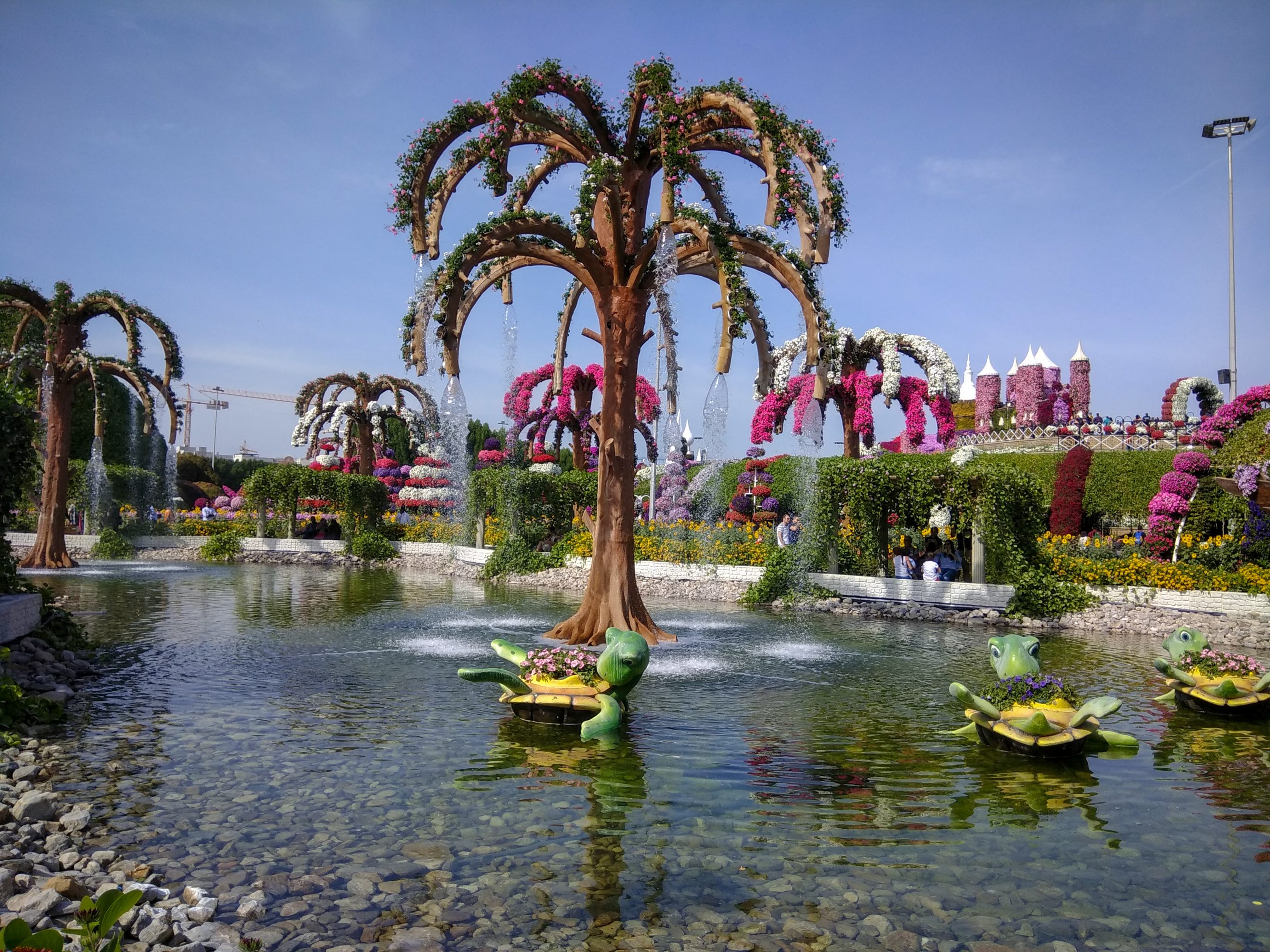 Inside Dubai Miracle Garden