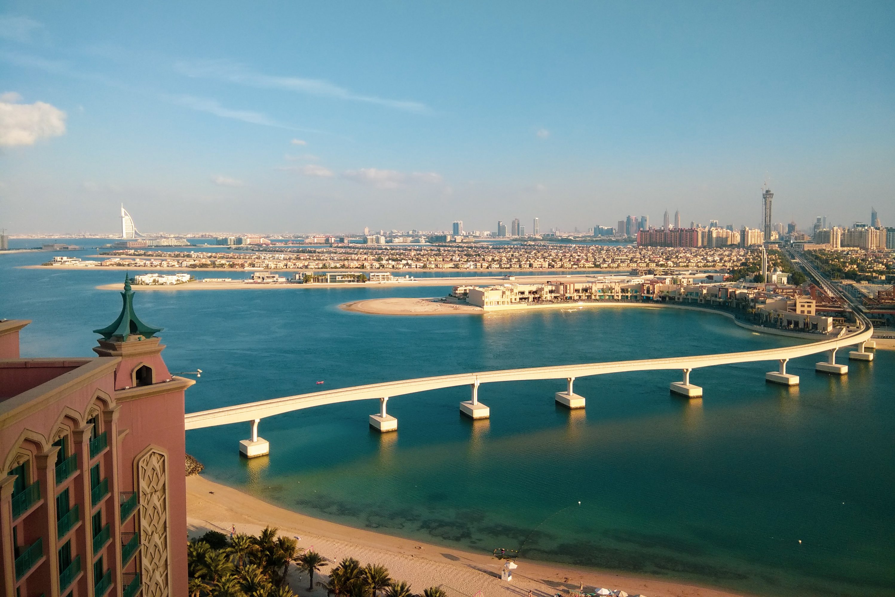 View from the one of the Imperial Club rooms in Atlantis the Palm
